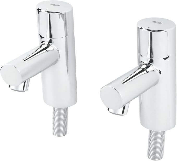Grohe Feel Basin Pillar Taps Pair Amazon.co.uk DIY & Tools