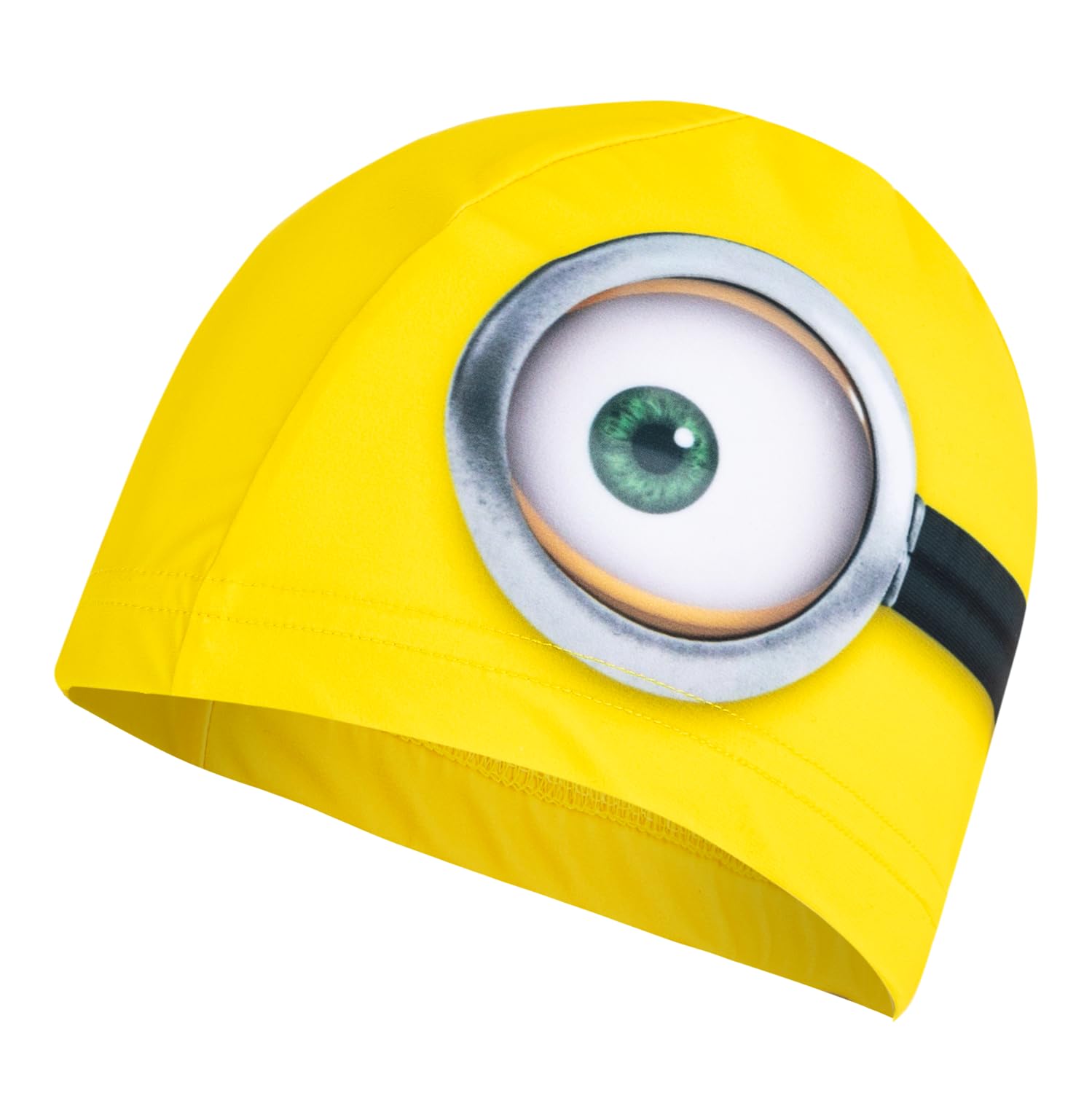 YELLOW BOY Fabric Swimming Cap | Swim Cap | Pool Cap | Great comfort and fit | Art and Swimming … (S (for children up to 6 years old))