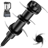 6-Blade Replacement for Ninja Blender 72oz Pitcher | Compatible with Ninja 1100W 1200W 1500W, BL500 BL610 BL642 BL660 BL681A BL682 BL700 BL770 BL780 BL910 BN701 BN751 BN801...