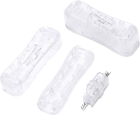 Amazon Co Jp Noblik 2個 クリアプラスチックon Offボタン ルーム用 インラインコードスイッチ Diy 工具 ガーデン
