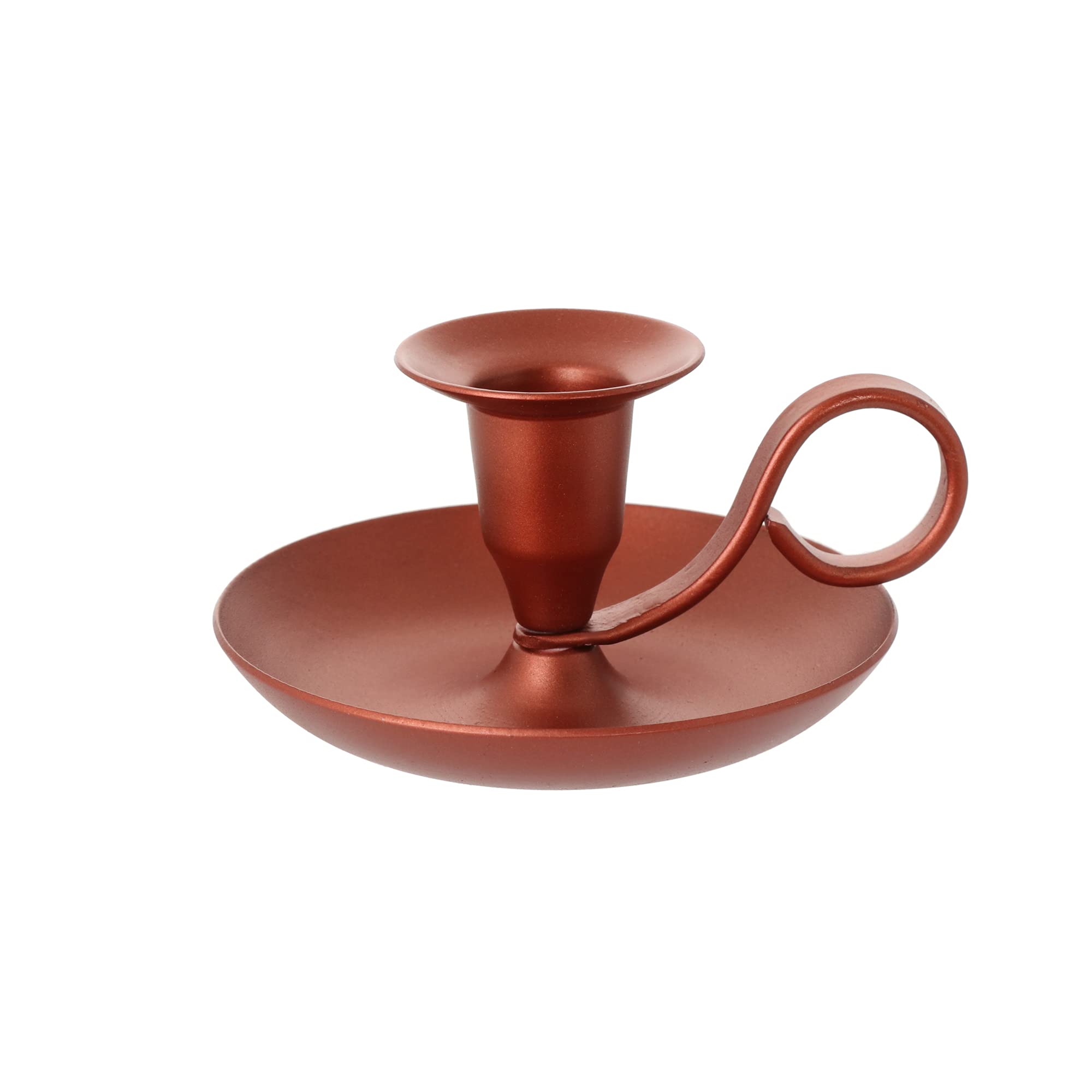 NKlaus Hand candlestick classic brass rose gold Height: 5cm for candles up to Ø2cm Candlestick 10985