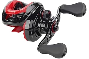 KastKing Royale Legend GT Baitcasting Reels, New Low Profile Design Baitcaster Fishing Reel, Magnet Braking System, 17.6 Lbs Carbon Fiber Drag, 5+1 Shielded Stainless Steel Bearings