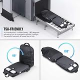 Sosoon Travel Laptop Backpack 17 Inch Anti Theft USB Charge Water Resistant 35L view 9