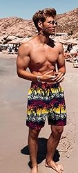 Men's Swim Trunks Quick Dry Hawaiian Board Shorts