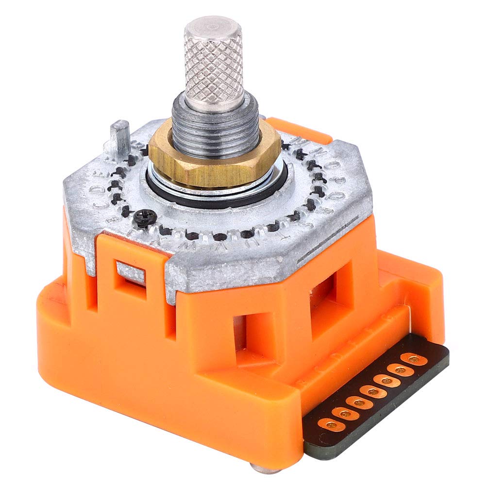 24 Positions Band Switch NDN-01J Digital Code Binary System Band Selector 30掳 0~11 12-Digit Numeric Coded Rotary Switch for Precise Frequency Control