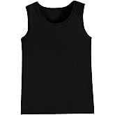 Hercugifts Girls/Kids/Boys Cotton Undershirts Tank Tops Soft Sleeveless Shirts
