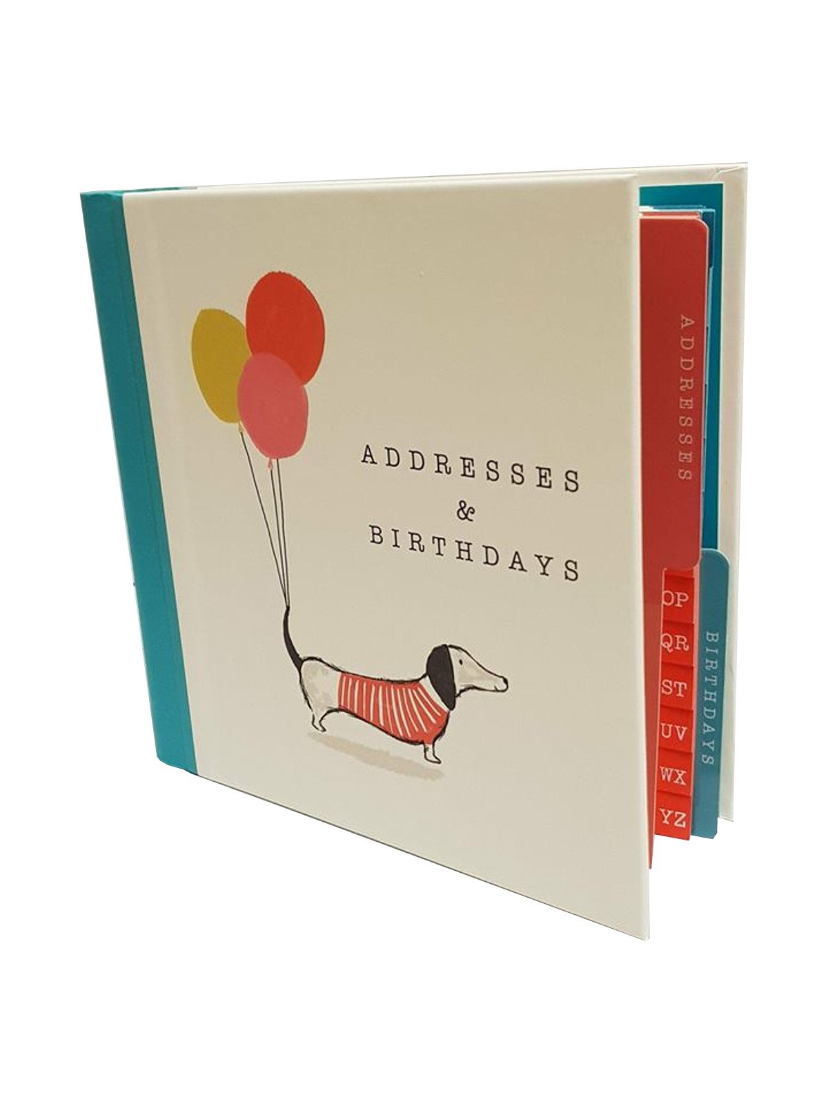 The Artfile Address And Birthday Book - Sausage Dog Design
