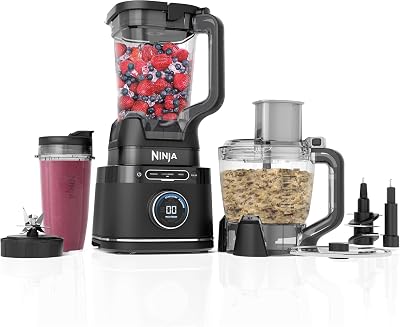 Detect Power Blender Processor Pro 3-en-1, mixeur 1200W, Noir