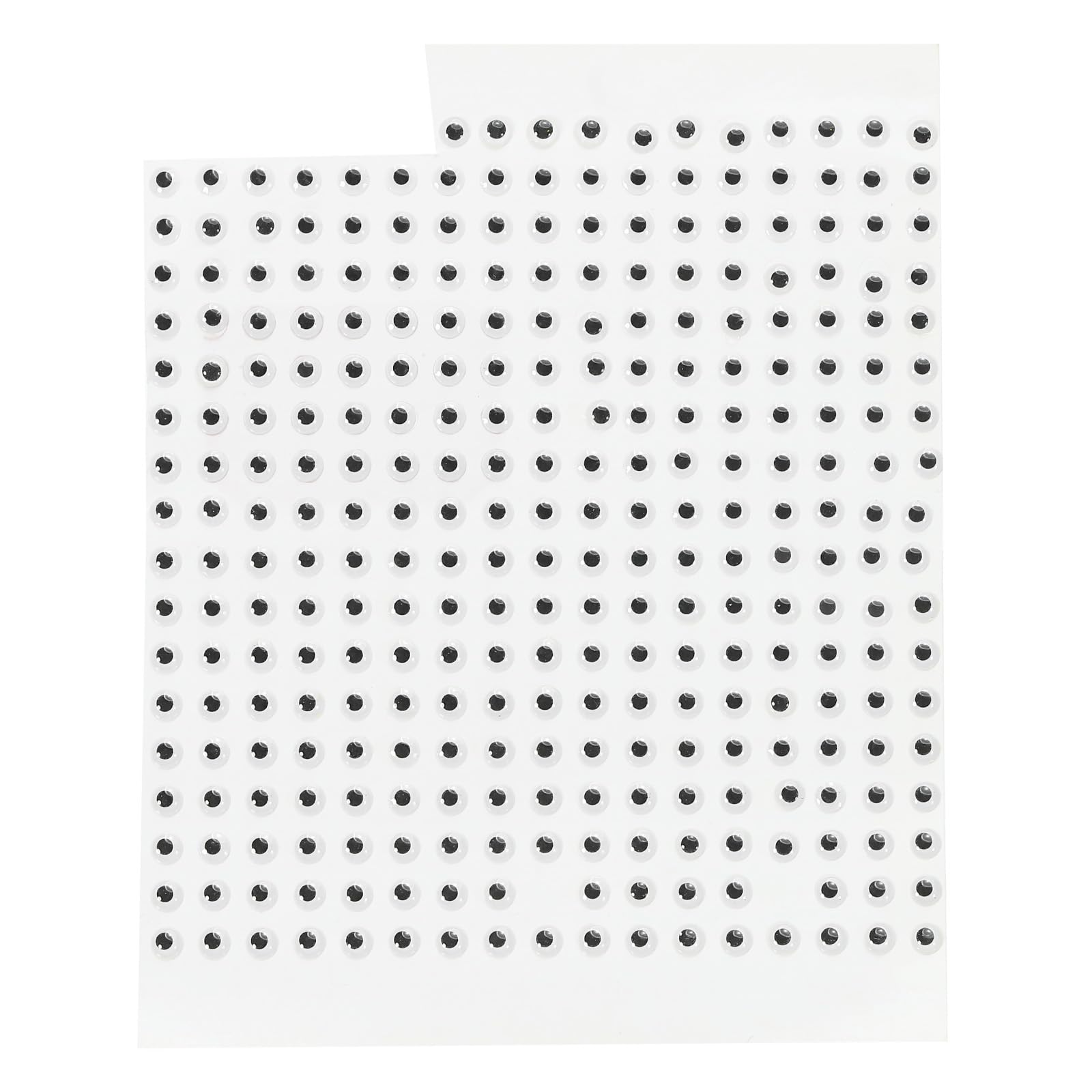 PATIKIL Glow in the Dark Fishing Lure 3D Eyes 3mm, 300Pcs Luminous Waterproof Artificial Fish Eye Fly Tying Lures Crafts Tackle Accessory for Fishing Baits DIY