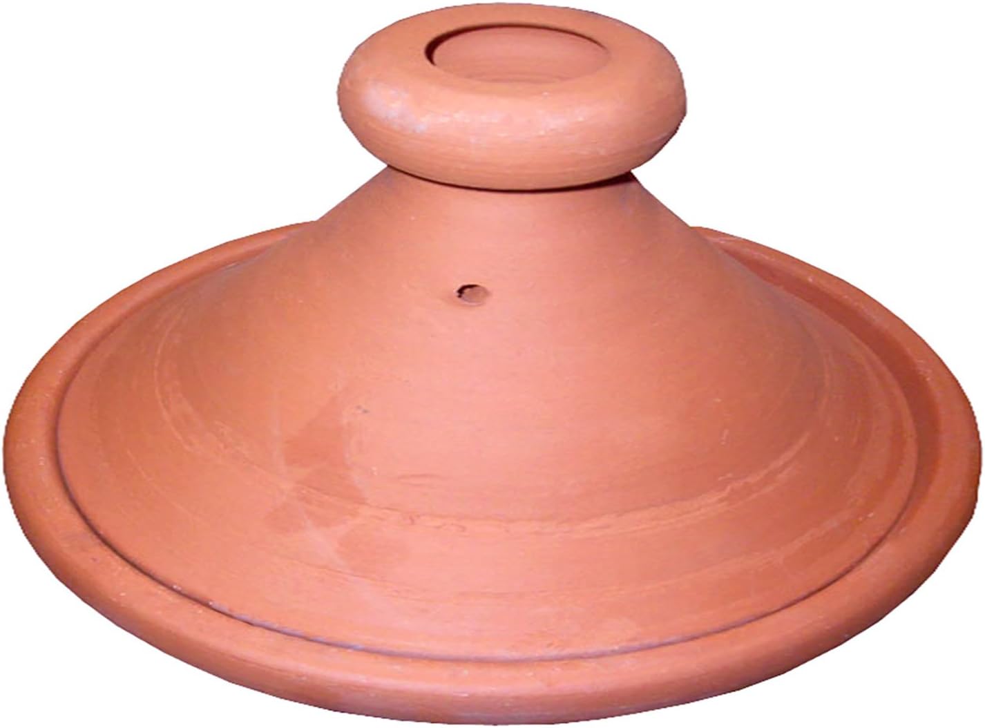 Moroccan Handmade Lead Free Safe Cooking Tagine Non Glazed Medium 10 inches Across Traditional