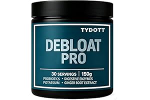 AZX TYDOTT Debloat Pro, Contains Probiotics and Digestive Enzymes to Relieve Bloating, Supports Gut Health, Nutrient Absorption, and Stomach Comfort to Support Digestive Health