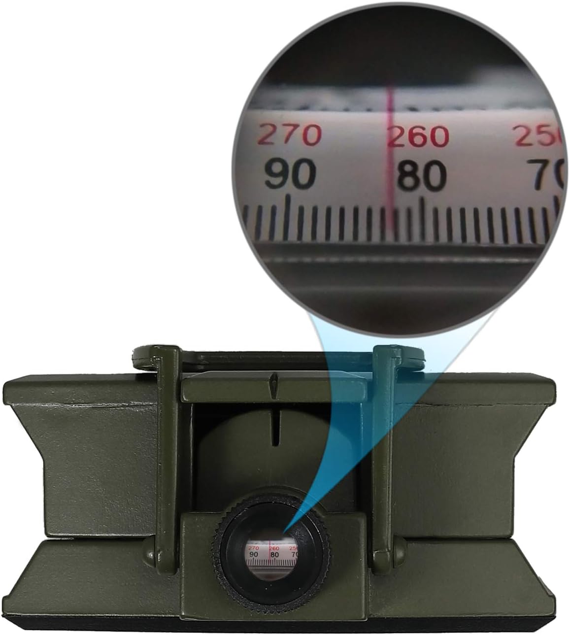 Proster IP65 Compass Camouflage with Sighting Clinometer Military Compass Metal Camping Compass Professional for Camping Hunting Hiking Geology Activities : Sports & Outdoors