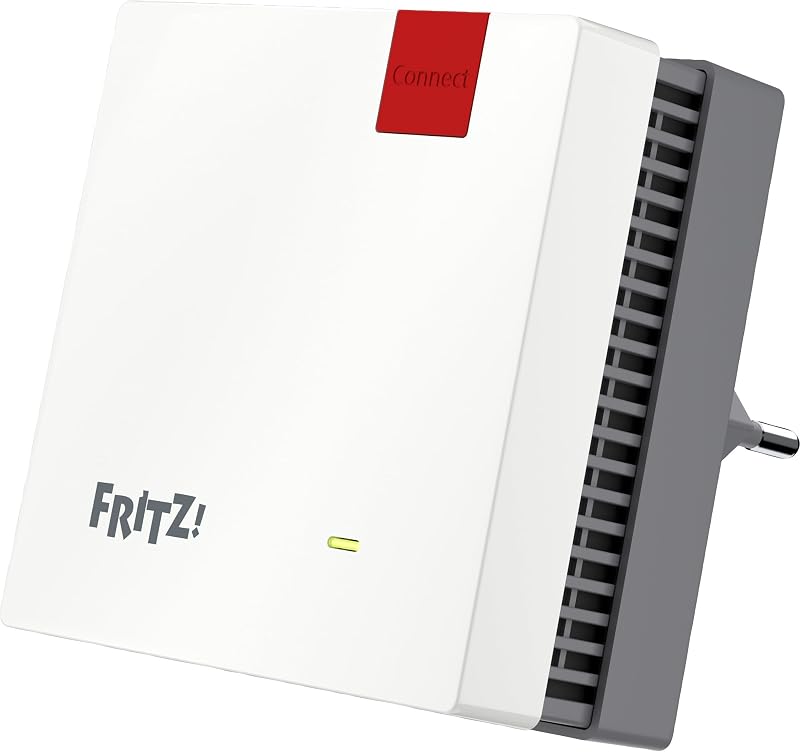 AVM FRITZ Repeater 1200 AX Wi-Fi 6 Dual Band 2.4GHz 600Mbps 5GHz 2400Mbps