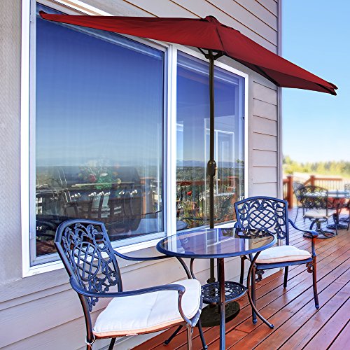 Pure Garden Half Umbrella - Image 4