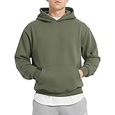 PAODIKUAI Men Hoodie Sweatshirt Loose Fit Fashion Pullover Hoodie Casual Long Sleeve Hooded Sweatshirt with Pocket