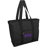 Broad Bay Texas Christian Tote Bag Large TCU Totes SHOPPING TRAVEL or EVERYDAY