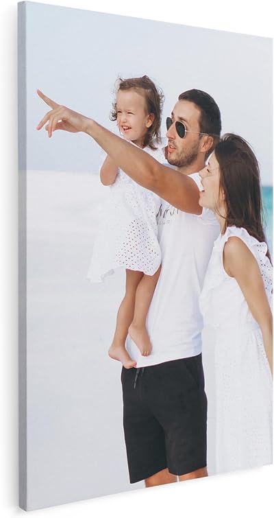 Print Maniacs Personalised Photo Canvas for Women Birthday Gift