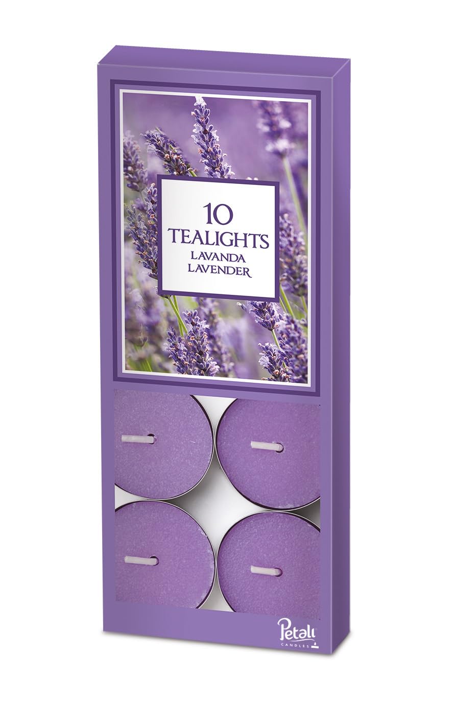 Prices Candles Lavender 10 Scented Tea Lights