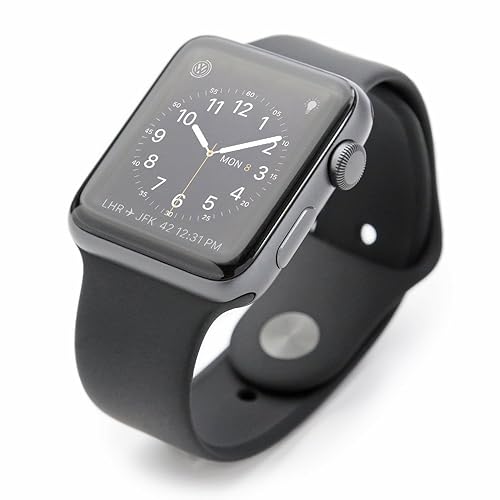 ArmorSuit Apple Watch 42mm (Series 2/3 Compatible) Screen Protector (2  Pack) Full Coverage MilitaryShield Scre