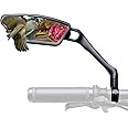 ROCKBROS Bike Mirrors for Handlebars HD Blast-Resistant Bicycle Mirror for Ebike 360 Degree Adjustable Bike Rear View Mirror Easy to Install Left