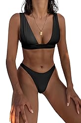 Bathing Suits for Women Deep V Neck Sexy Two Piece