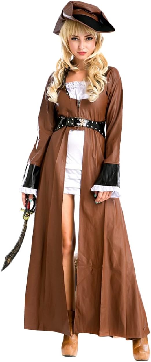 Partiss Women�s Plus Size Pirate Captain Costume Adult