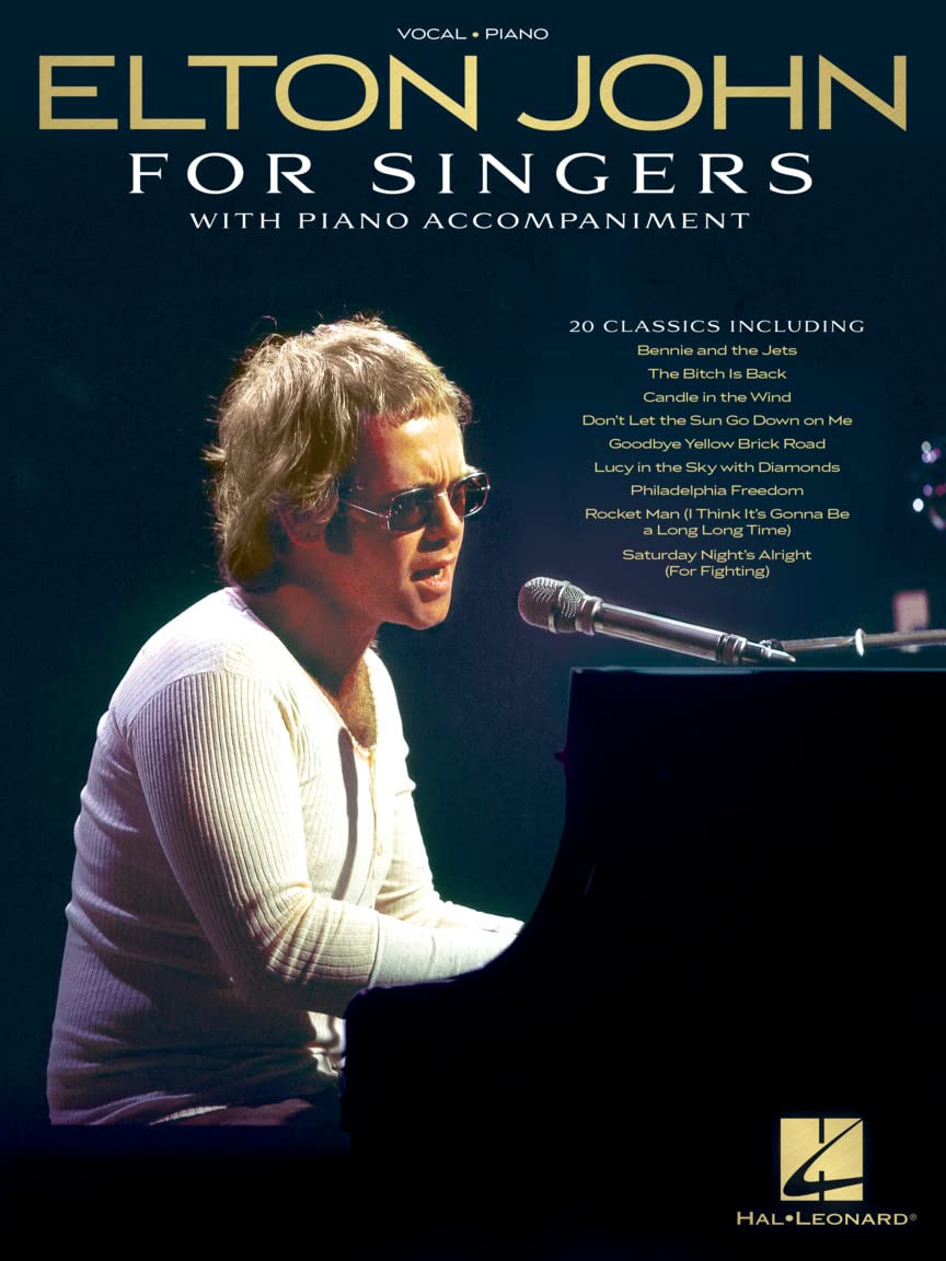 Elton John for Singers: With Piano Accompaniment
