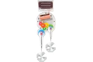 Kikkerland Solar Powered Rainbow Maker – Prism Suncatcher, Fun Home Window Decor – Unique Gift for Christmas & Birthdays – Do
