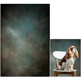 5x7ft Aqua Backdrops Portrait Backdrops for Photography Mottled Photo Background