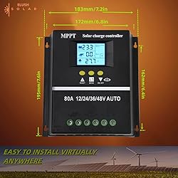 100A MPPT Solar Charge Controller 12V 24V 36V 48V