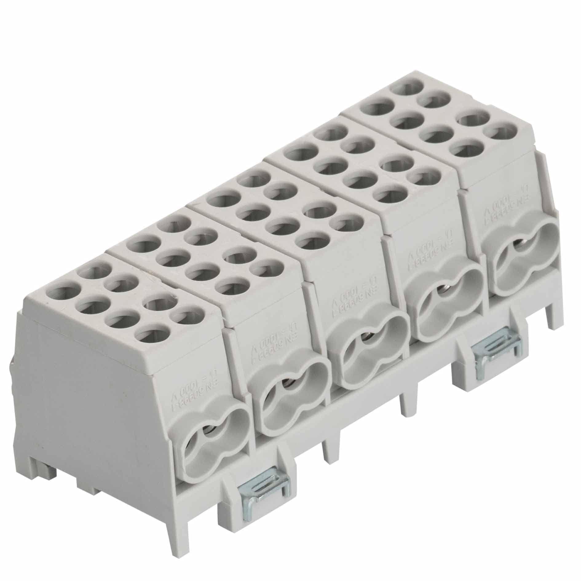 HLAK25-5/10 grS Clamping Stone 5-Pin 25 mm²