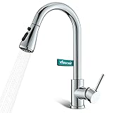 Chrome Kitchen Sink Faucet, Kitchen Faucet with