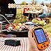 Allinthebox Wireless Meat Thermometer, BBQ Grill Waterproof Digital Cooking Food Thermometer Smart Remote Meat Grill Thermometers for Cooking, Barbeque, Smoker, Grilling, Oven, BBQ Kitchen