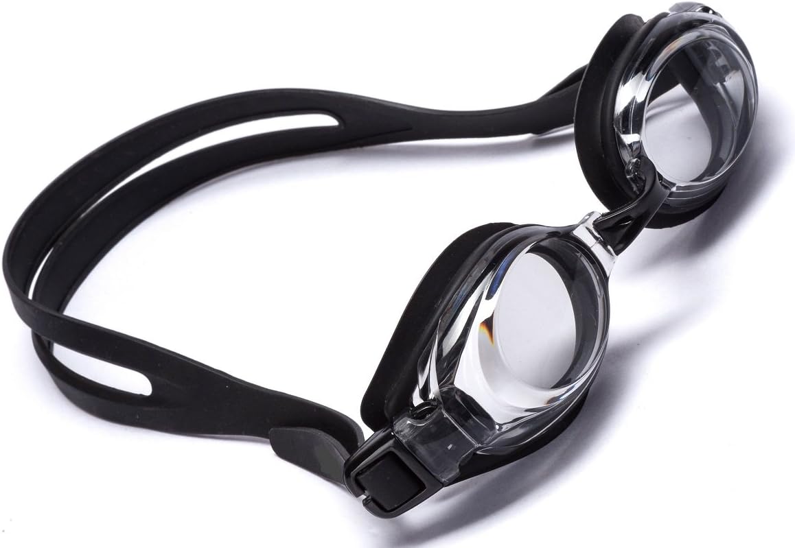 Aguaphile Optical Swim Goggles Soft and Comfortable - Anti-Fog UV Protection - Best Myopia Swimming Goggle Nearsighted Swim Goggle - Compare to Speedo or TYR - Adult, Men or Women - Premium Quality