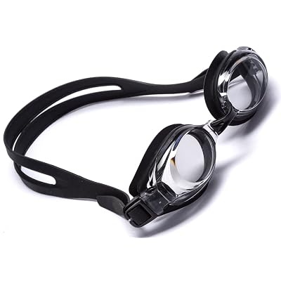 Aguaphile Prescription Swim Goggles Soft and Comfortable - Anti-Fog UV Protection - Best Prescription Swimming Goggle - Compare to Speedo or TYR -
