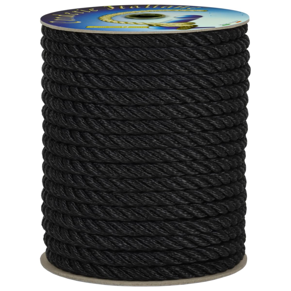 Corderie Italiane 6004196 – Hawser 00, 10 mm-30 M, Black