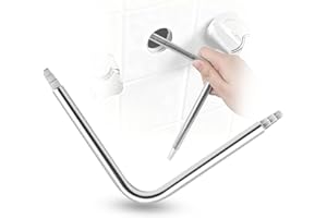 Gteana Stepped Faucet Seat Wrenche/Universal Faucet Disassembly Tool for Hexagonal, Square Shaped, Stepped Seats，for Removes And Replaces Tub And Shower Faucets, 6” x 6” Double-ended wrench