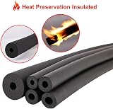 Générique Foam Pipe Insulation Tubing 6mm x 9mm x 1.8m Black Flexible Heat view 3