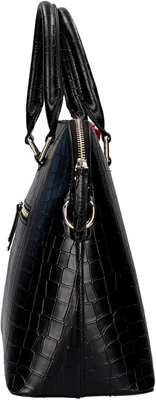croc bag black