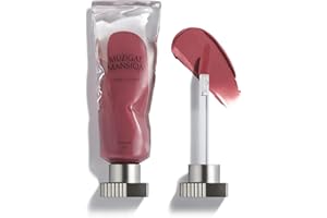 MUZIGAE MANSION Objet Lip Stain (Unique Paint Tube Design) – Velvet Matte Tint, Long-Lasting Waterproof Lipstick, Hydrating Korean Makeup, Red & Rose Gloss, K-Beauty Tinted Lipstain (12 SYMBOL)