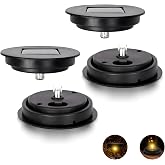 Solar Light Replacement Top 4 Pack Used to Replace Broken Solar Lantern | Replacement Solar Light Parts It Works with Openings From 2.45 Inches All The Way Up To 3.3 Inches