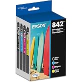 Epson 842 DURABrite Ultra Ink Standard Capacity Black &amp; Color Combo Pack | Works with WorkForce Pro WF-3920, WF-3925, WF-4920, WF-4930, WF-4933, WF-4935