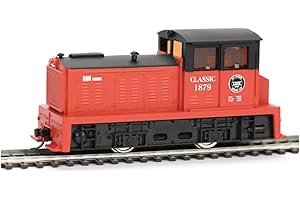 Cpinmicn DDT Plymouth Industrial Diesel Locomotive, HO Scale 1:87, Classic 1879 Model Train, Knuckle Coupler with Metal Coil 