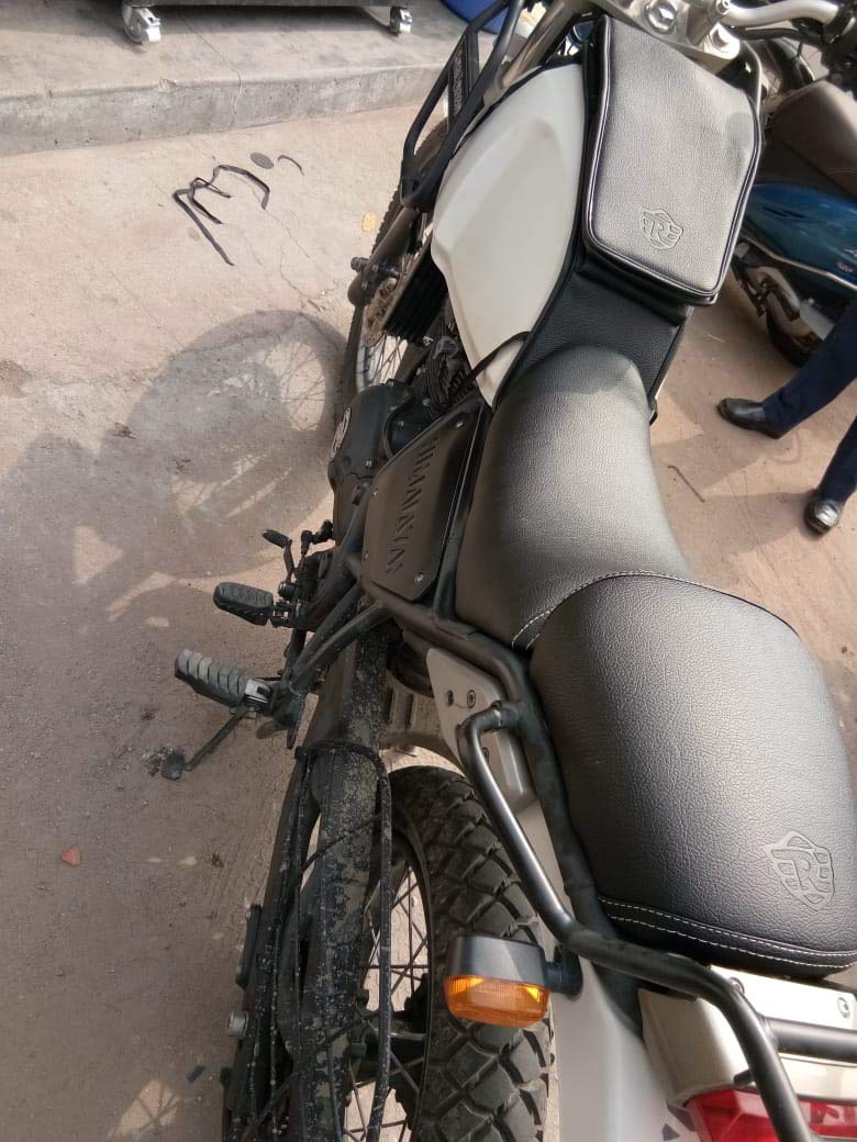 royal enfield himalayan tank cover