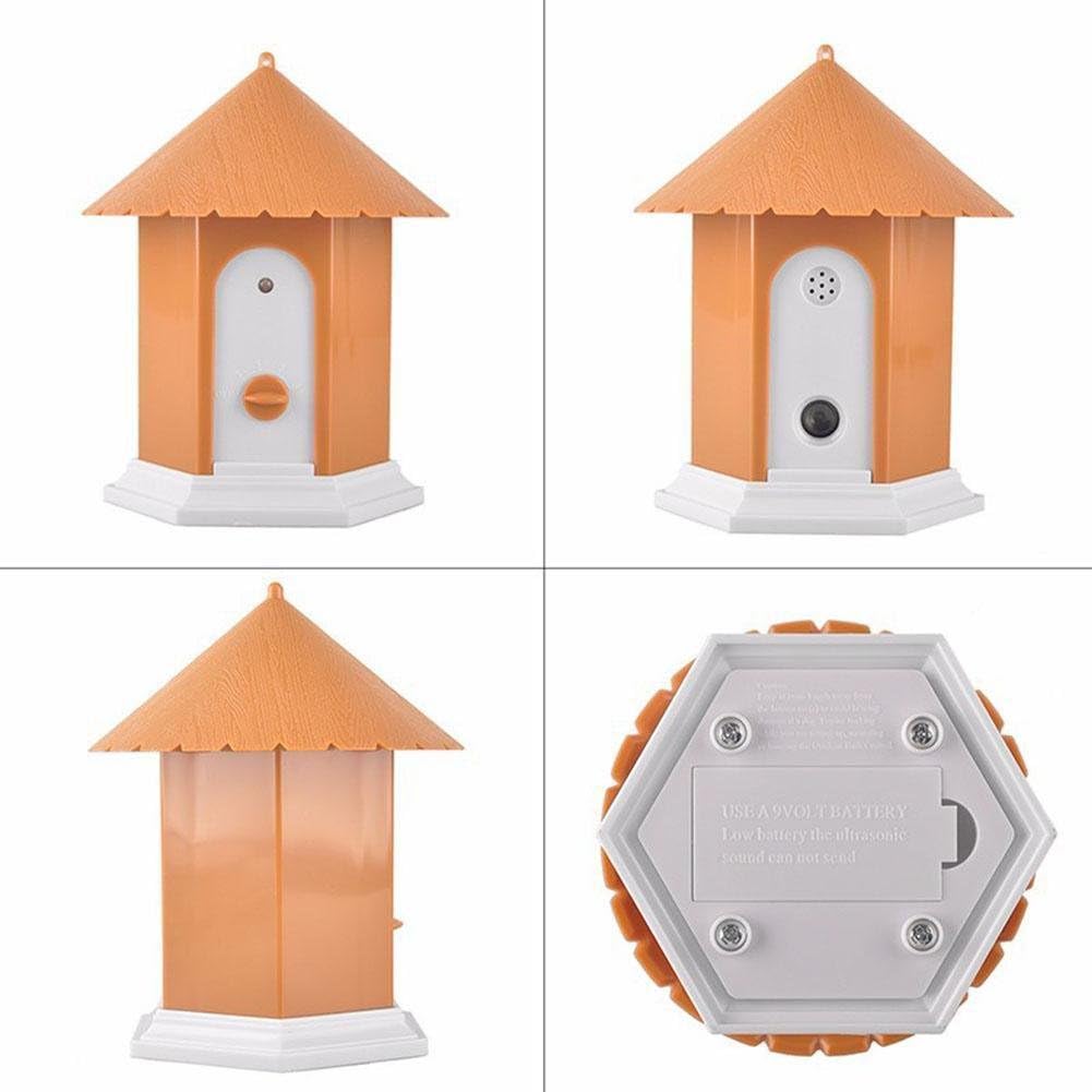 HYGMall 1PC Dog Training Pet Control Waterproof Sonic Trainer Pet Ultrasonic Training Anti Bark Outdoor Device Control Dog Stop Bark Repeller Trainer Pet Supplies Pet Supplies