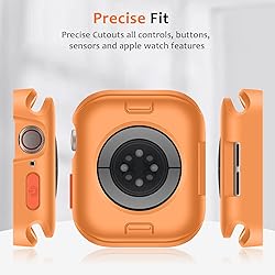 ZZDZZ Rugged Case Compatible with Apple Watch Case