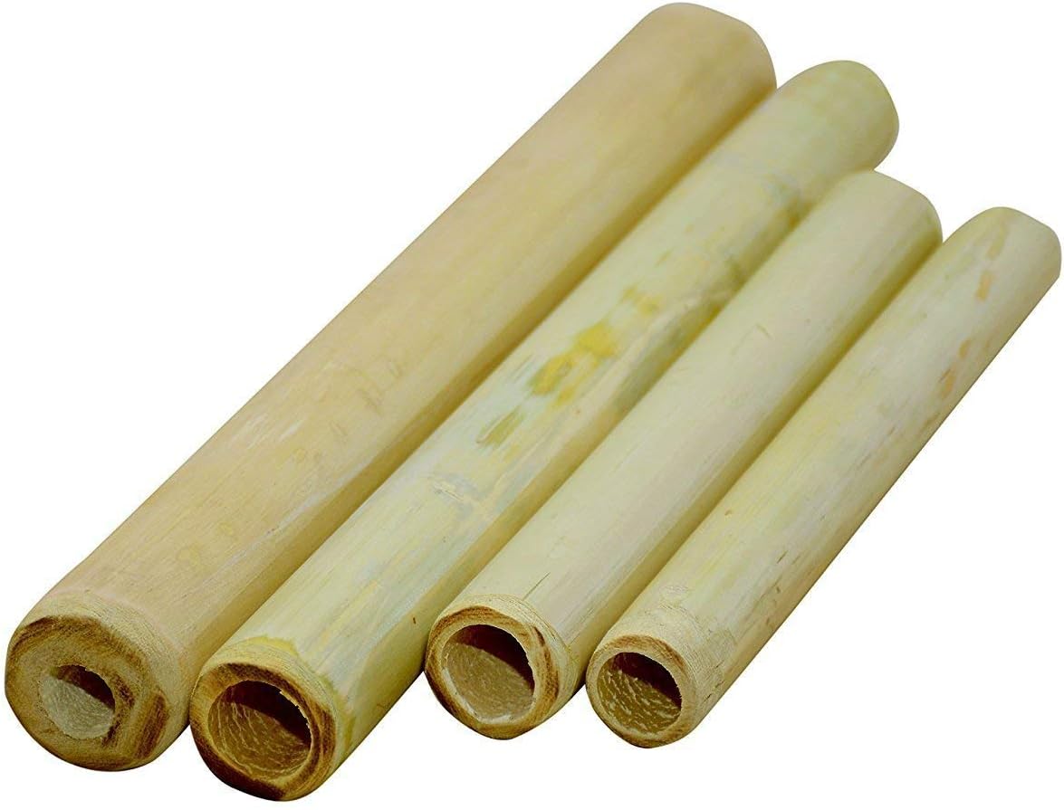 Holistic Massage Products Hand Made Bamboo Therapy Sticks-4 Pieces Set