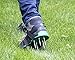 Lawn Aerator Sandals, LawnPro Aeration Shoes With 4 Straps, Metal Buckles, Steel Spikes, Heavy Duty Durable Wear, Essential Accessory To Easily Aerate, Effective Solution To Aerating Your Lawn Or Yard