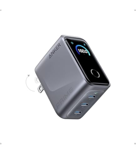 Anker Prime Power Bank, 20,100mAh 3-Port Portable Charger with