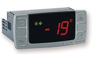 New Dixell Model: XR02CX Digital Temperature Control Panel Thermostat with 2 Temperature Sensor Probes Included / 120v / by Xiltek